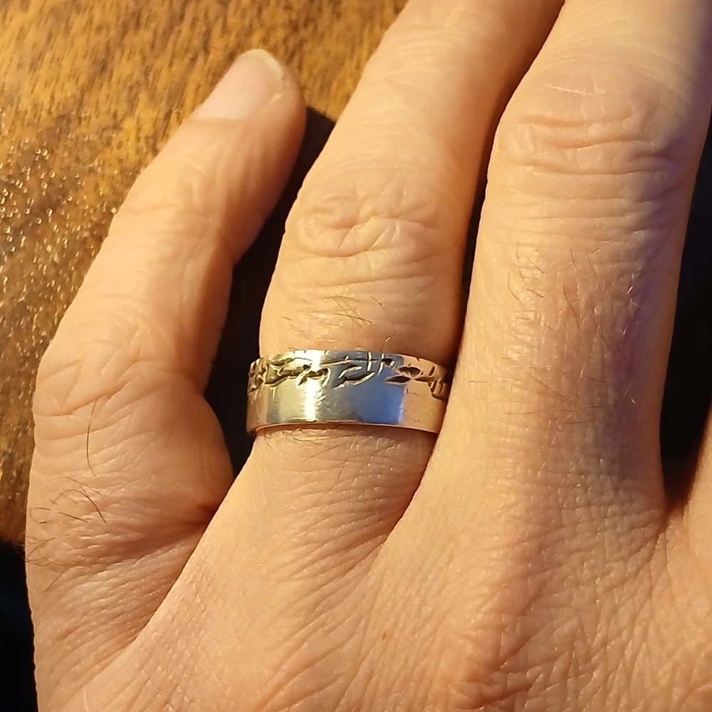 Rustic Sterling Silver Ring